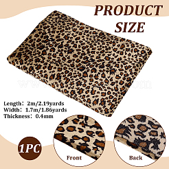 2M Tiger Pattern Polyester Fabrics&nbsp;DIY-FG0008-12
