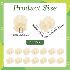100Pcs Synthetic Coral Dyed Beads&nbsp;CORA-SP0001-28