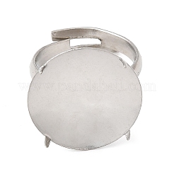 316 Stainless Steel Ring Settings&nbsp;STAS-D375-04P