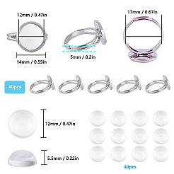 DIY Finger Ring Making Kits&nbsp;DIY-SC0010-95P