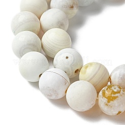 Natural Fire Crackle Agate Beads Strands&nbsp;G-G190-A02-01