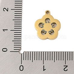 304 Stainless Steel Enamel Charms&nbsp;STAS-P377-07G