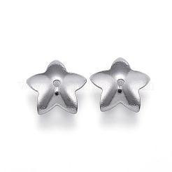 Tarnish Resistant 304 Stainless Steel Flower Bead Caps&nbsp;STAS-G124-28P