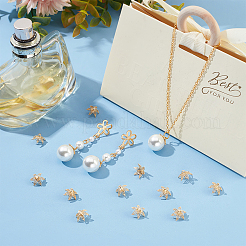 20Pcs Brass Cup Peg Bails Pendants&nbsp;KK-BC0011-87