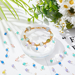 400Pcs Frosted Acrylic Charms&nbsp;FIND-DC0001-49