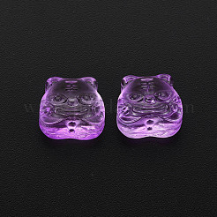 Transparent Glass Beads&nbsp;GLAA-T022-22-D06