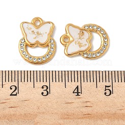 304 Stainless Steel Enamel Pendants&nbsp;STAS-U057-28G