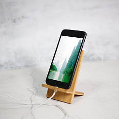 Bamboo Mobile Phone Holders&nbsp;AJEW-WH0258-451