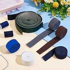 20M 10 Colors Colored Flat Elastic Band&nbsp;EC-BC0001-54