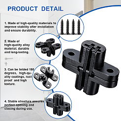 Stainless Steel Hidden Hinges&nbsp;FIND-WH0366-496EB-01