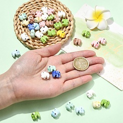 20Pcs Handmade Porcelain Ceramic Beads&nbsp;PORC-YW0001-81