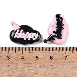 Opaque Resin Cabochons&nbsp;RESI-H162-13
