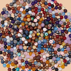 600Pcs 24 Styles Natural & Synthetic Mixed Gemstone Beads&nbsp;G-PA0001-92
