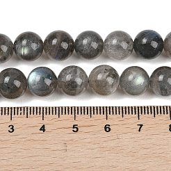 Natural Labradorite Beads Strands&nbsp;G-Z133-A01-10mm-02