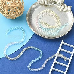 Transparent Glass Beads Strands&nbsp;GLAA-YW0001-59A