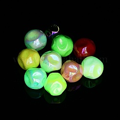 UV Plating Opaque Acrylic Beads&nbsp;X1-OACR-Z013-01