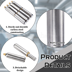 Steel Weldable Teardrop Hinge&nbsp;AJEW-WH0643-281A