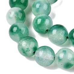 Dyed Natural White Jade Beads Strands&nbsp;G-T138-8mm-210-8