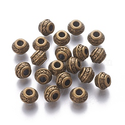 Tibetan Antique Bronze Metal Lead Free & Nickel Free & Cadmium Free&nbsp;LS-MLF0586Y-NF