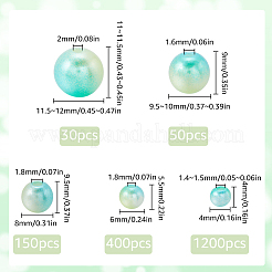 1830Pcs 5 Styles ABS Plastic Imitation Pearl Beads&nbsp;MACR-SP0001-03C