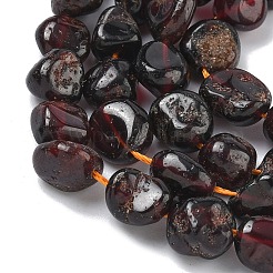 Natural Garnet Beads Strands&nbsp;G-G349-A01-8x10mm