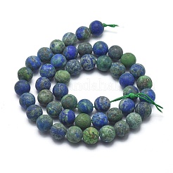 Natural Chrysocolla and Lapis Lazuli Beads Strands&nbsp;G-I254-02C