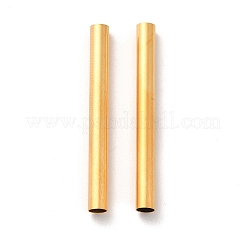 Ion Plating(IP) 304 Stainless Steel Tube Beads&nbsp;STAS-G071-35G