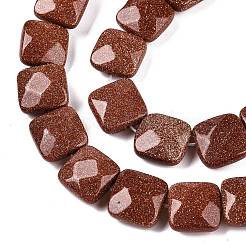 Synthetic Goldstone Beads Strands&nbsp;G-T138-167