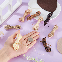 80M 8 Colors Eco-Friendly Korean Waxed Polyester Cord&nbsp;YC-TA0001-15