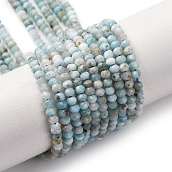 Natural Larimar Beads Strands&nbsp;G-F803-B01-01