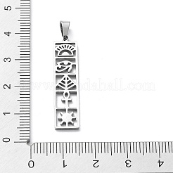 Non-Tarnish 304 Stainless Steel Pendants&nbsp;STAS-D036-14A-P
