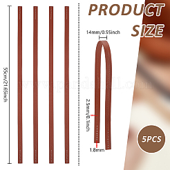 PU Leather Straps for DIY Horse Harness Strap Making&nbsp;DIY-WH0750-099B