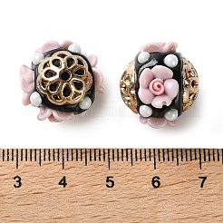 Handmade Polymer Clay Indonesia Beads&nbsp;IPDL-H001-19KCG