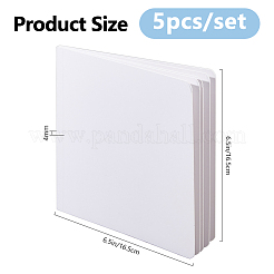 Square Paper Drawing Board for Beginners Artists&nbsp;AJEW-WH0651-14D