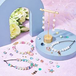 DIY Ocean Theme Bracelet Making Kits for Kid&nbsp;DIY-NB0007-14