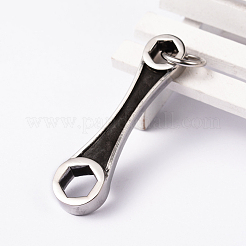 304 Stainless Steel Big Pendants&nbsp;STAS-K023-AS