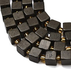 Natural Gold Pyrite/Golden Pyrite Beads Strands&nbsp;G-F833-N01-01