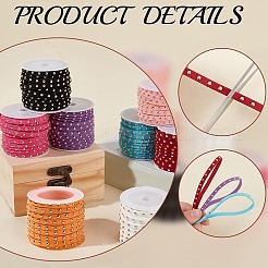 8 Rolls 8 Colors Faux Suede Cord&nbsp;LW-CL0001-06A
