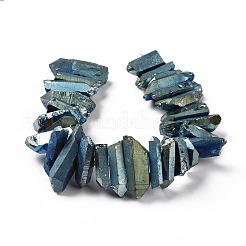 Natural Quartz Crystal Points Beads Strands&nbsp;G-K181-B16