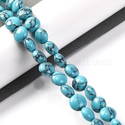 Synthetic Turquoise Beads Strands&nbsp;G-T047-A20-01