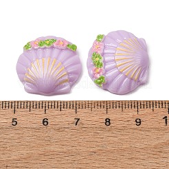 Opaque Resin Cabochons&nbsp;RE-CBAA327-08