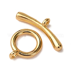 Brass Toggle Clasps&nbsp;KK-Z121-16G