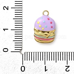 304 Stainless Steel Enamel Pendants&nbsp;STAS-I355-12G-01