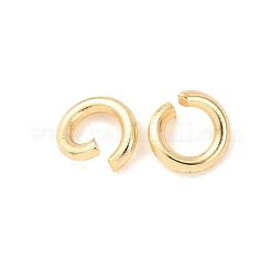 Brass Open Jump Rings&nbsp;KK-G604-08G-01