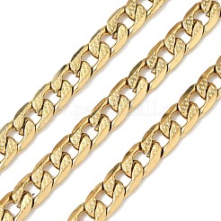 304 Stainless Steel Curb Chains Unwelded&nbsp;CHS-Z005-04G