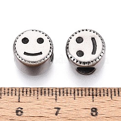 304 Stainless Steel European Style Large Hole Beads&nbsp;STAS-T072-103AS