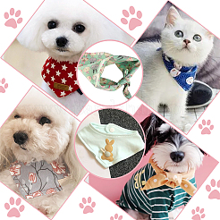 Acrylic Quilting Template for Pet Bandana&nbsp;DIY-WH0033-63D