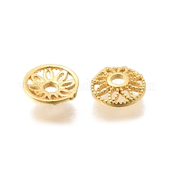 Brass Bead Caps&nbsp;KK-G600-13G