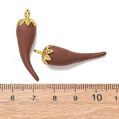 Handmade Polymer Clay Pendants&nbsp;CLAY-C008-02G