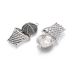 Tibetan Style Alloy Pendants&nbsp;TIBE-N014-02AS